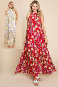 Chiffon Floral Dress