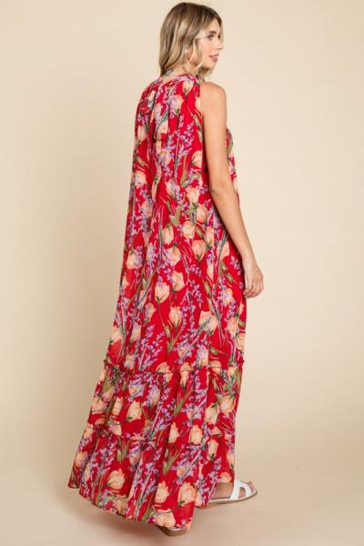 Chiffon Floral Dress