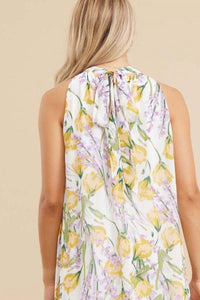 Chiffon Floral Dress