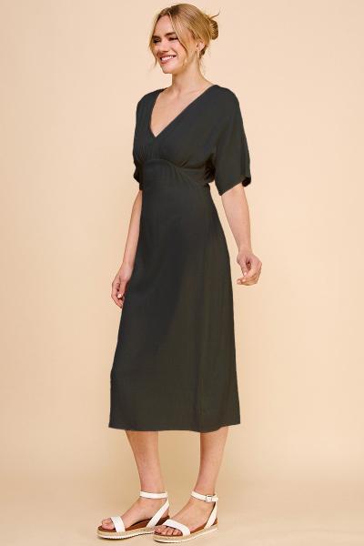 Cotton/Linen Dolman Dress