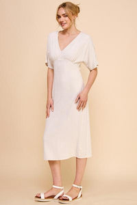 Cotton/Linen Dolman Dress