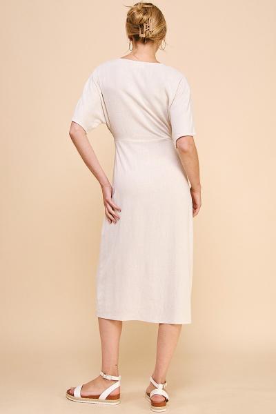 Cotton/Linen Dolman Dress