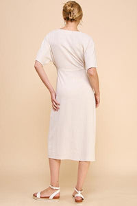 Cotton/Linen Dolman Dress