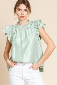 Molly Ruffle Top