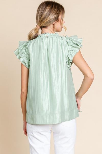 Molly Ruffle Top