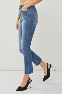 High Rise Relaxed Skinny Denim