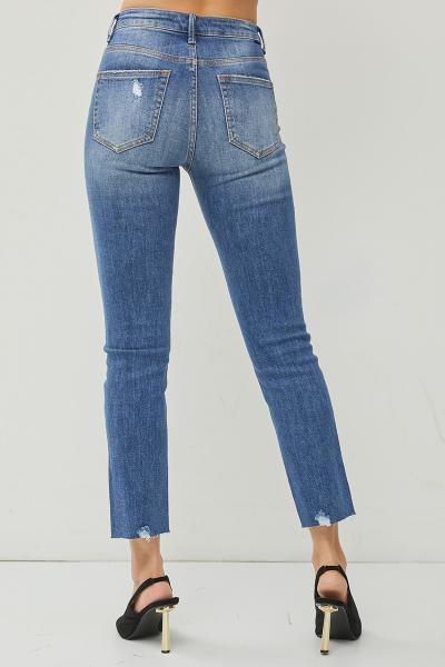 High Rise Relaxed Skinny Denim