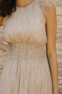 Linen Blend Sandstorm Dress