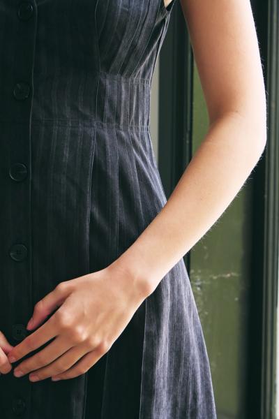 Darby Pleated Dress