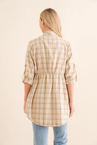 Janette Plaid Shacket