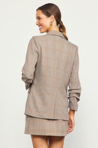 Lancey Plaid Blazer