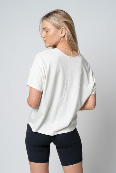 Perfect Cotton Button Tee