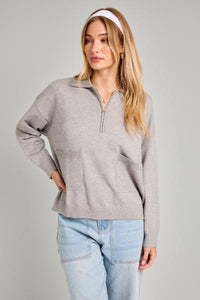 Trumble Half Zip Sweater