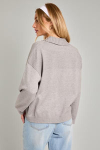 Trumble Half Zip Sweater