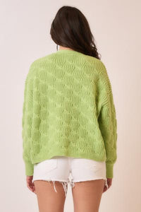 Lime Cardigan