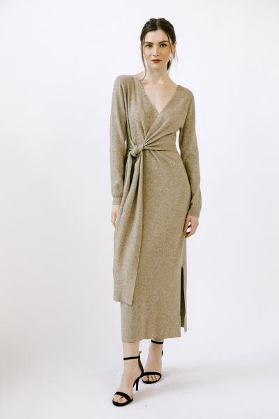 Ronan Knit Wrap Dress