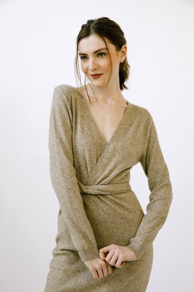 Ronan Knit Wrap Dress