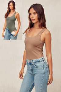 Scoop Neck Bodysuit