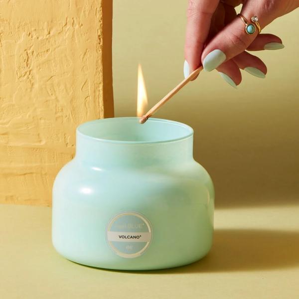 Volcano 19oz Jar Candle - Aqua