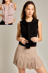 Sleeve Tie Detail Top