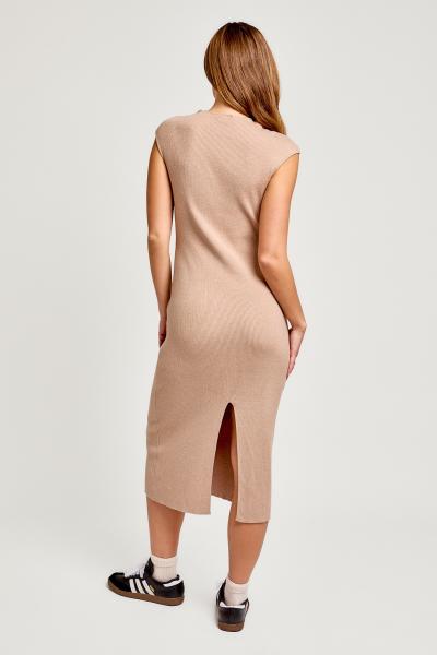 Sleeve Tie Detail Dress