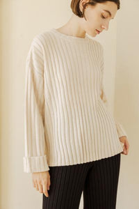 Aggie Ribbed Sweater