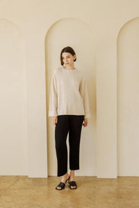 Aggie Ribbed Sweater