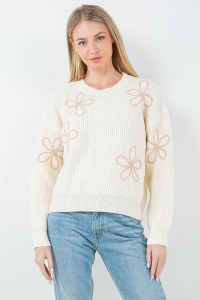 Daisy Detail Sweater