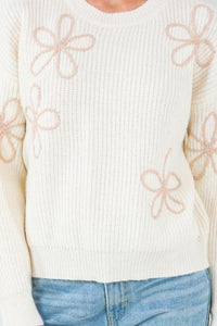 Daisy Detail Sweater