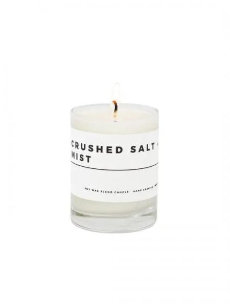 Crushed Salt + Mist Mini Candle