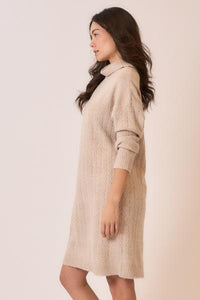 Herringbone Sweater Dress