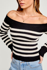 Turlough Striped Sweater