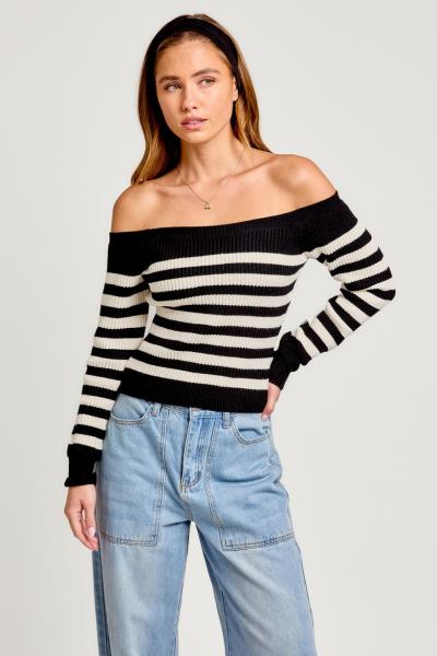 Turlough Striped Sweater