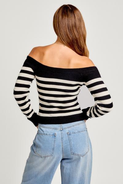 Turlough Striped Sweater