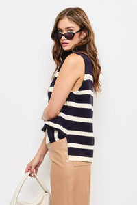 Sleeveless Clara Sweater