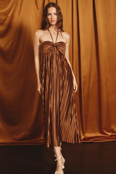 Pleated Goddess Dress