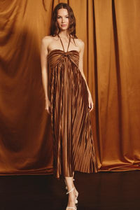 Pleated Goddess Dress