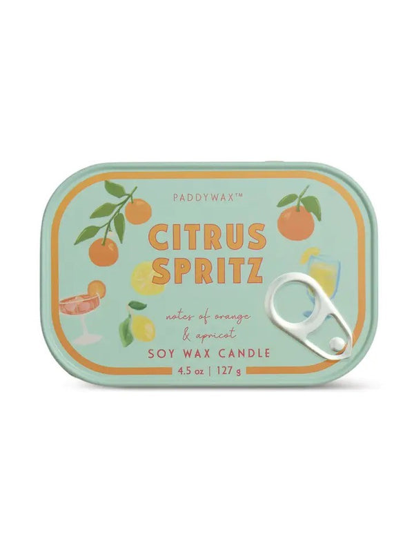 4.5oz Citrus Spritz Tin Candle