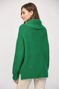 Cowl Neck Evergreen Sweater