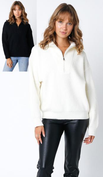 Bimonte Half-Zip Sweater