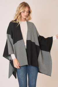 Wolfer Button Sleeve Shawl