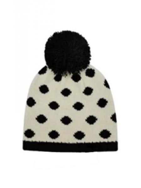 Monroe Polka Dot Beanie