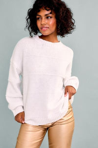 Stretton Texture Striped Sweater