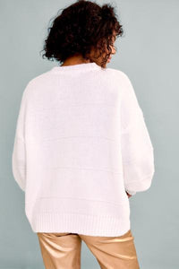 Stretton Texture Striped Sweater