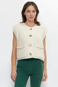 Margo Chunky Knit Vest