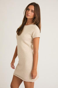 Yolanda Short Sleeve Sweater Dress