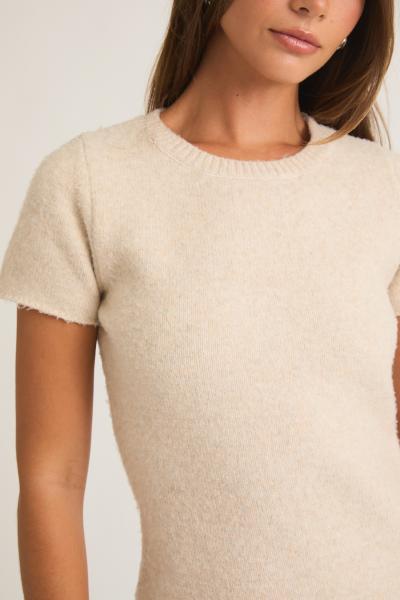 Yolanda Short Sleeve Sweater Dress