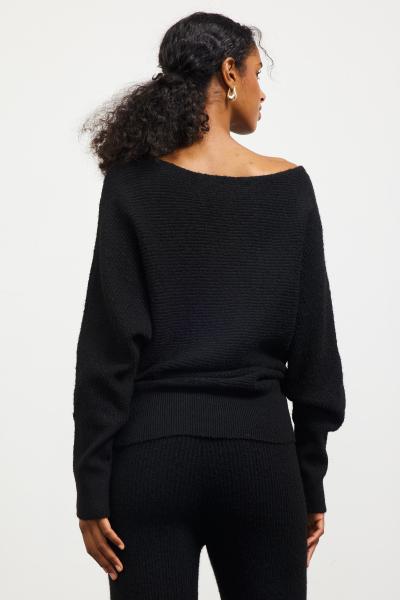 Windrose Off-Shoulder Sweater