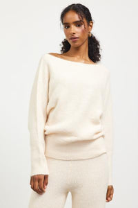 Windrose Off-Shoulder Sweater