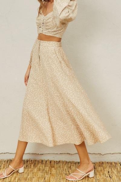 Sandy Polka Dot Skirt